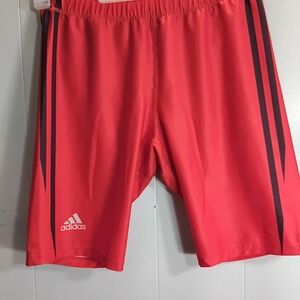 Adidas Red Athletic Shorts